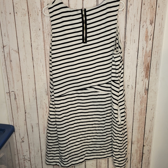 Talbots Cotton Stripped Dress - Picture 9 of 11